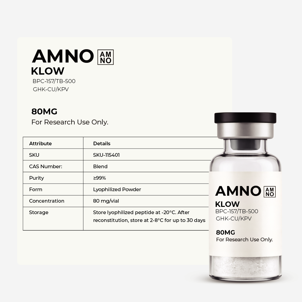 klow research peptide