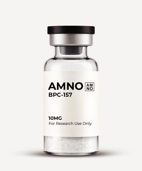 BPC-157 research peptide for laboratory studies, synthetic peptide used in tissue regeneration and experimental research, not for human use