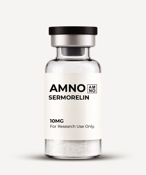 Sermorelin peptide for laboratory research, growth hormone stimulation studies, synthetic peptide for lab experiments